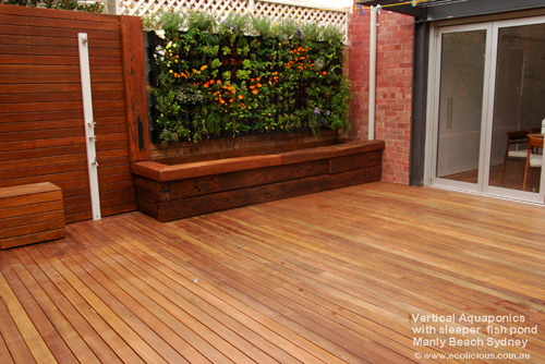  with railway sleepers. (featured on Better Homes and Gardens