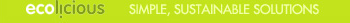 ecolicious - simple, sustainable solutions
